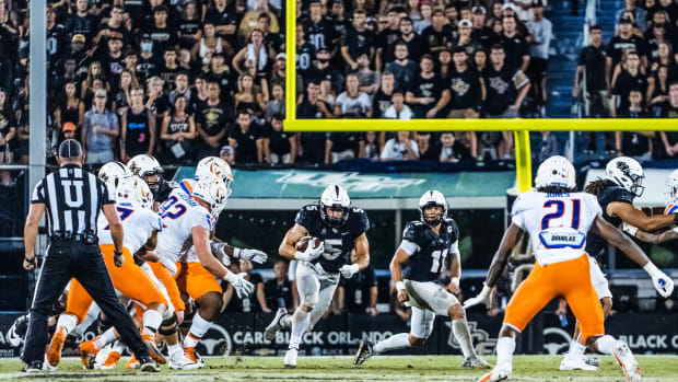 Isaiah Bowser Running Versus Boise State